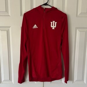 Adidas Crimson Pullover with IU Emblem